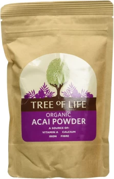 Image of Tree of Life Organic Acai Powder - 125g