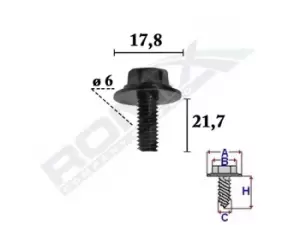 image of ROMIX Screw MAZDA C70350 9GG600616T