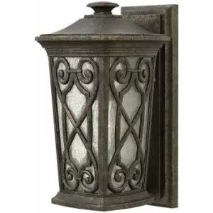 Image of Loops - Outdoor IP44 Wall Light Sconce Autumn LED E27 100W Bulb External d01272