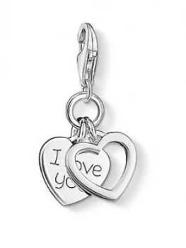 Thomas Sabo Charm Club I LOVE YOU Charm, One Colour, Women