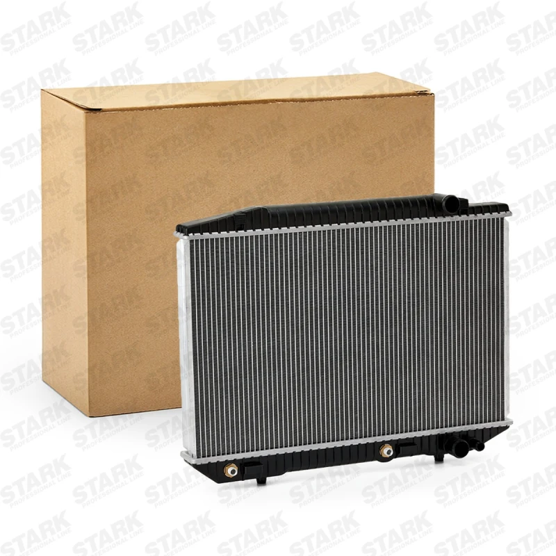 Image of STARK SKRD-0120085 Engine radiator Aluminium, Brazed cooling fins, without frame Radiator,engine cooling (470)