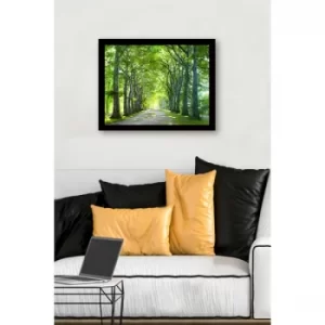 Image of SC0385 Multicolor Decorative Framed MDF Painting