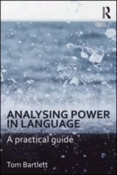 Image of Analysing Power in Language by Tom Bartlett Paperback