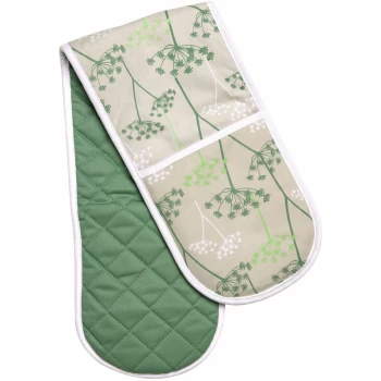 image of Premier Housewares - Cow Parsley Double Oven Glove