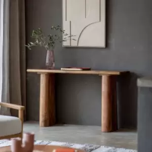 Image of Gallery Interiors Reyna Console Table Natural