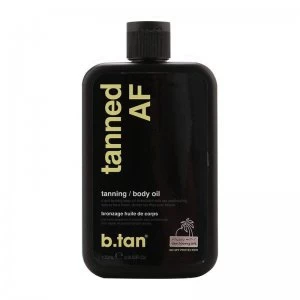 image of B.Tan Tanned AF Tanning Oil 100ml