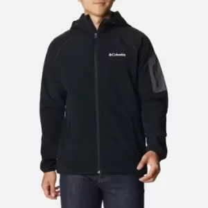 image of Columbia Mens Tall Heights Hooded Softshell Jacket - Black - L