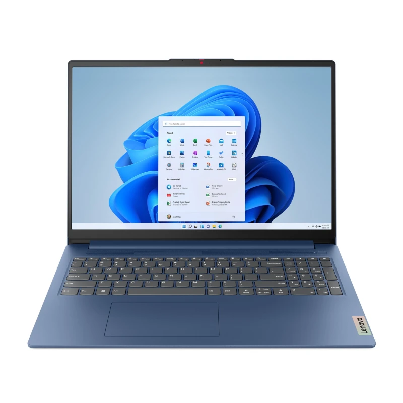 Image of Lenovo IdeaPad Slim 3 16IRU8 Laptop, Intel Processor U300, 4GB DDR5, 128GB UFS, 16" WUXGA IPS 1920x1200, Intel UHD, Windows 11 Home in S mode 8
