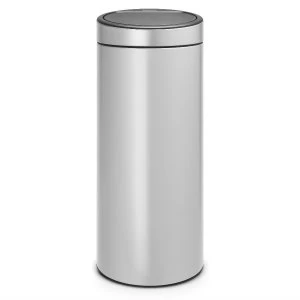 Image of Brabantia 30L Touch Bin - Metallic Grey