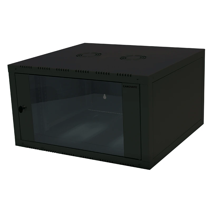 Image of LogiLink W09E66B rack cabinet Wall mounted rack Black