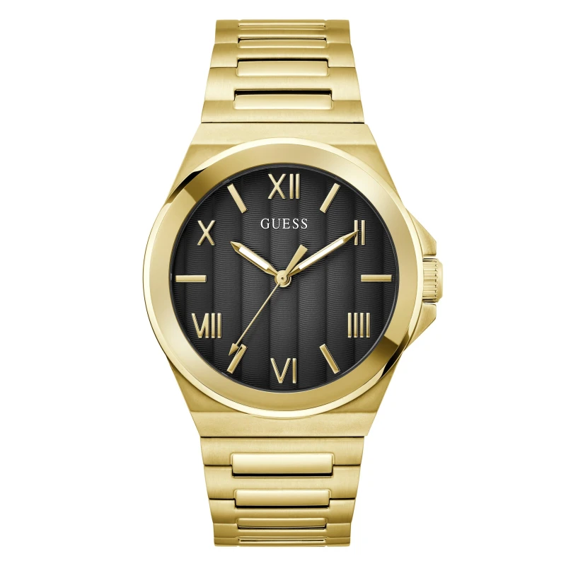 Image of Guess Stainless Steel Analogue Watch 15120994 Pink