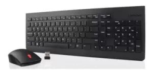 image of Lenovo Essential keyboard Mouse included RF Wireless Finnish,...