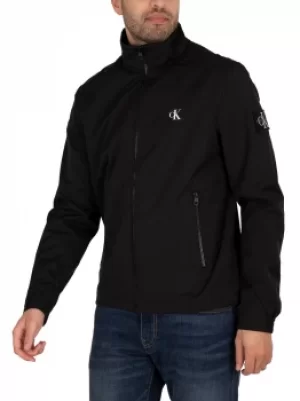 Image of Nylon Harrington Jacket