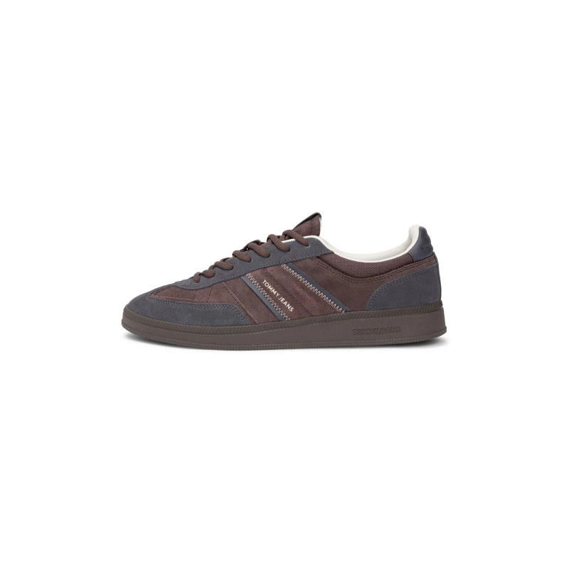 Image of Tommy Jeans Mens Greenwich Edge Low-Top Trainers Washed Black male 7 (41)