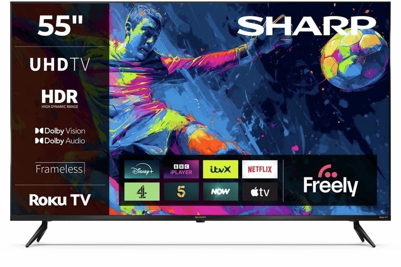 Image of Sharp 55" 4T-C55GJ4020K Smart 4K Ultra HD LED TV