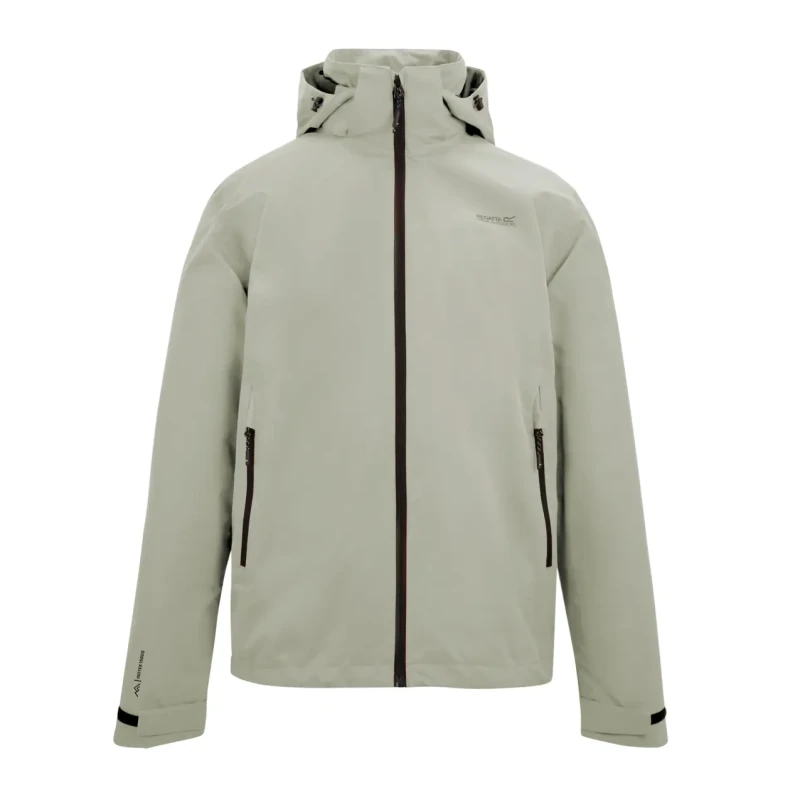 Image of Waterproof jacket Regatta Oakhowe Beige Male M