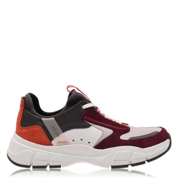 Image of Reiss Reiss Liam Monster Trainers - Red/Grey