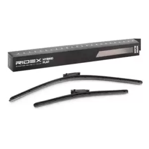 Image of RIDEX Wiper blade 298W0049 Windscreen wiper,Window wiper RENAULT,PEUGEOT,CITROEN,Clio III Schragheck (BR0/1, CR0/1),MEGANE III Grandtour (KZ0/1)