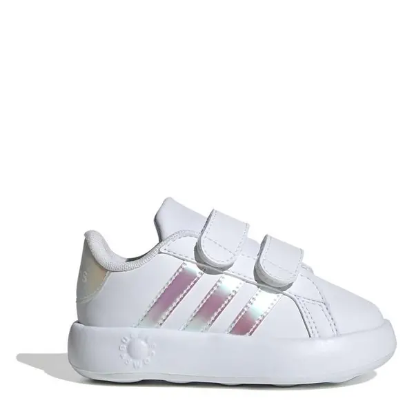Image of adidas Grand Court 2.0 Shoes Infant Girls - White C7