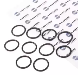 Image of DR.MOTOR AUTOMOTIVE Oil Drain Plug Gasket DRM028 Oil Drain Plug Seal,Drain Plug Gasket OPEL,FIAT,SUZUKI,Corsa D Schragheck (S07)