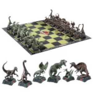 Image of The Noble Collection Jurassic Park Chess Set