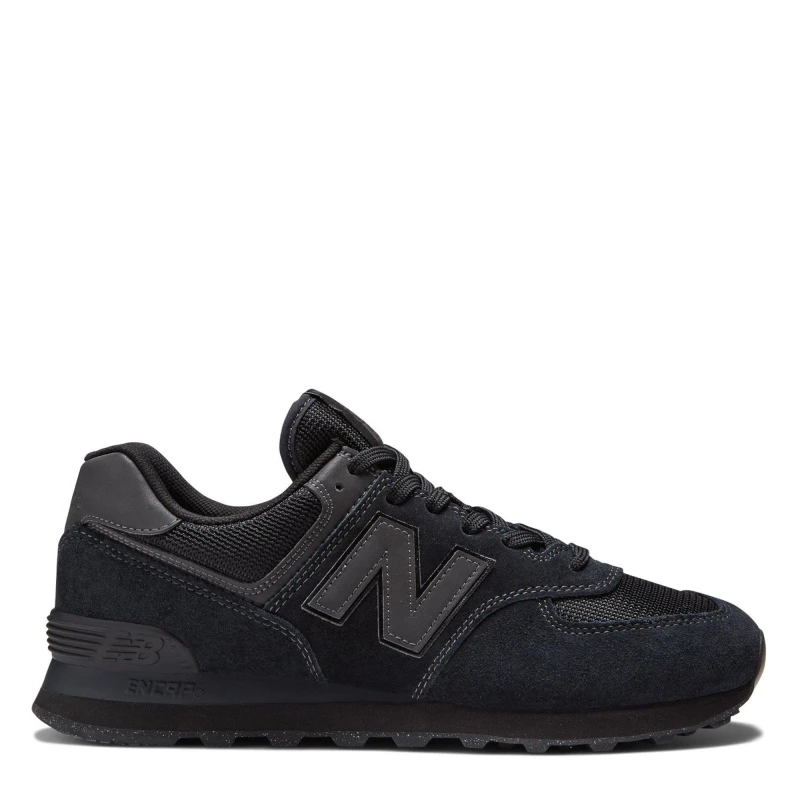 Image of New Balance 574 trainers in Black UK 9 (EU 43)