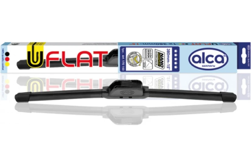 Image of ALCA 170150 Wiper blade 380mm, Vehicle Windscreen, Beam Rubber Wiper Blade (298)