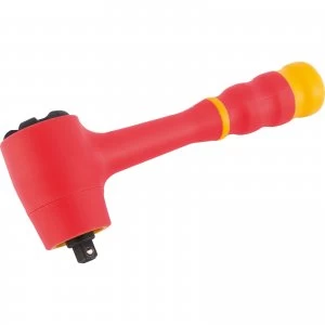 Image of Draper 1/4" Drive VDE Insulated Reversible Ratchet 1/4"