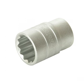 image of Teng M120114-C Bi-Hexagon Socket 12-Point Regular A/F 1/2in Drive ...