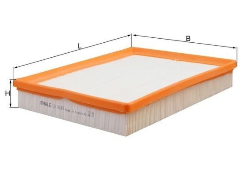 Image of Air filter MAHLE LX 4849