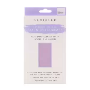 image of Danielle Creations Infused Satin Pillowcase in Lavender