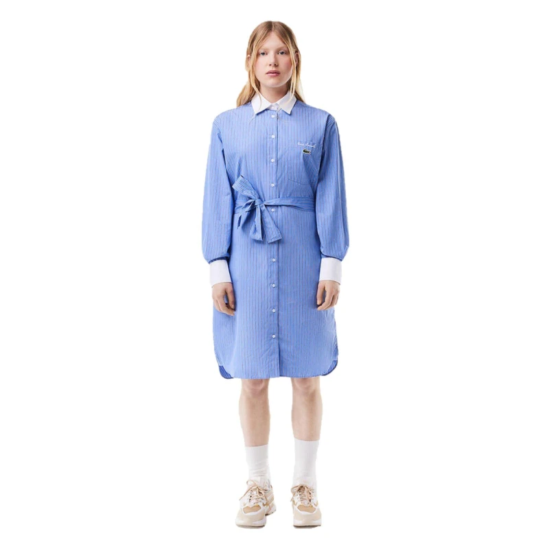 Image of Lacoste Womens Long Sleeve Dress Shirt Persian female 4 (32)