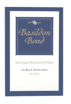 Image of Basildon Bond Small Envelope Blue Pk20 - 10 Pack