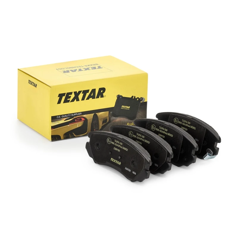 Image of Brake pad set TEXTAR 2389101