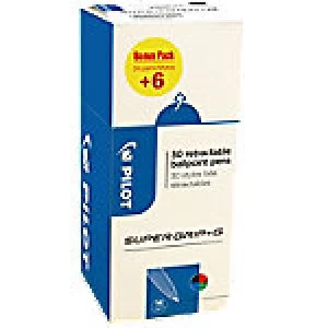 Image of Pilot Super GRIP G Retractable Ballpoint Pen Medium 0.3mm Assorted Pack of 30