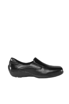 Image of Flexible Leather Upper Twin Gusset Shoes