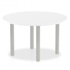 image of Trexus Meeting Table Round 1200mm White Ref I000200