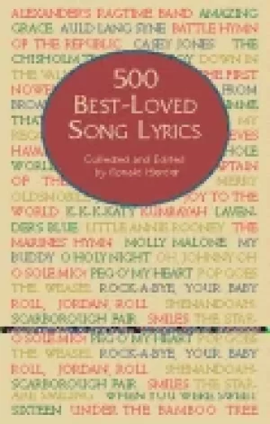 Image of 500 best loved song lyrics