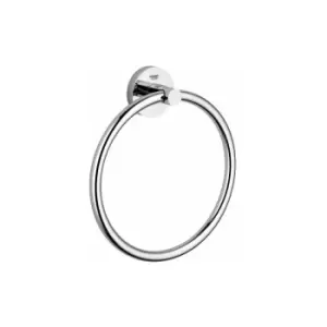 image of Essentials Towel Ring - Silver - Grohe