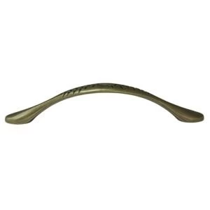 BQ Bronze Brass Effect Bow Furniture Handle Pack of 1