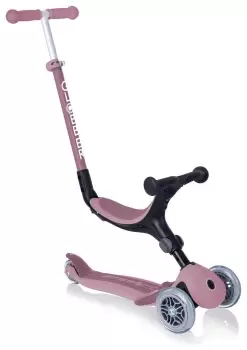 image of Globber Go Up Ecological Fold Lights Scooter - Berry