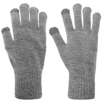 image of Jack and Jones Jack Melange Gloves - Dk Grey Melange