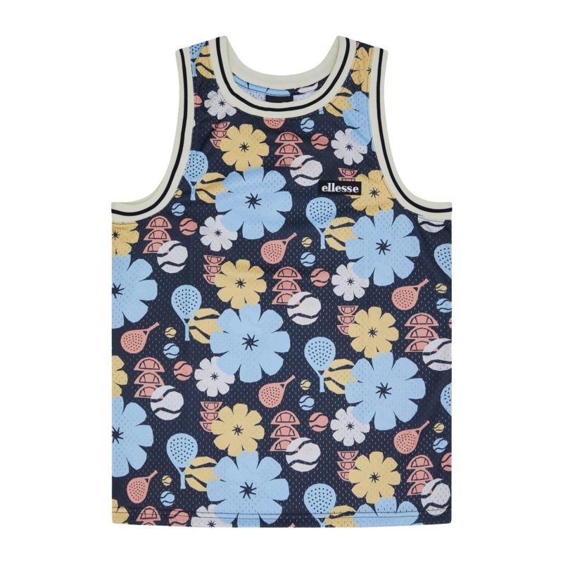 Image of Ellesse Mens Perrio Tank Vest All Over Print male Medium