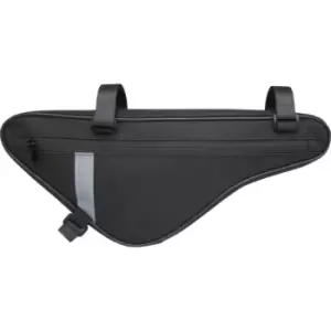 Image of Bullet Adri Triangle Bike Bag (One Size) (Solid Black)