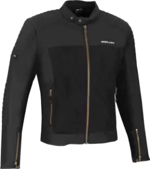 Image of Segura Oskar Motorcycle Textile Jacket, black, Size S, black, Size S