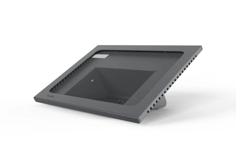 Image of Heckler Design Zoom Rooms Console tablet security enclosure Grey
