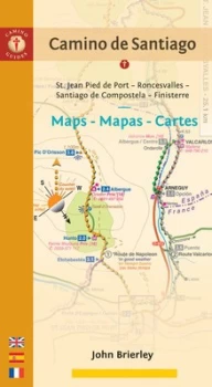 Image of Camino de Santiago Maps = Mapas = Cartes by John Brierley