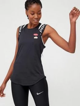 Image of Nike Training Icon Clash Tank - Black
