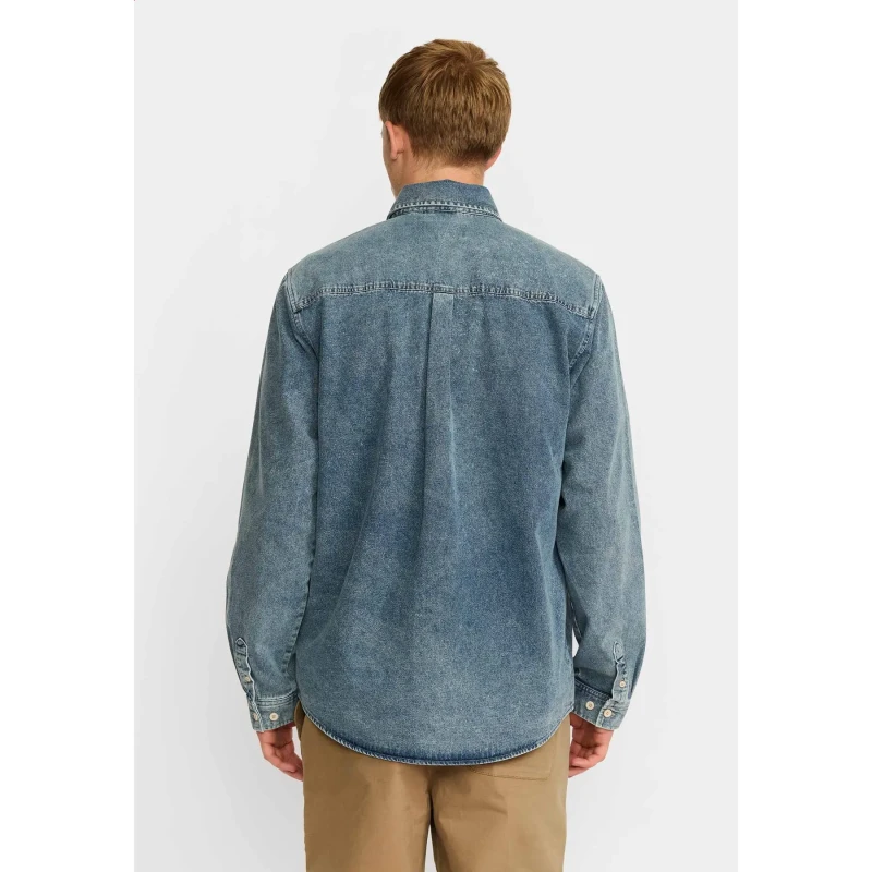 Image of Revolution Long sleeve shirt Revolution Bleu Male S