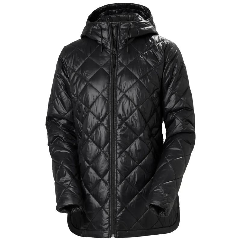 Image of Womens hiking jacket Helly Hansen Bliss Quilt Noir Female XL
